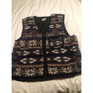 Uniform code Fleece Vest Aztec Look Size XL